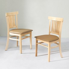 카미코코 나나의자 1+1 (2개) 식탁의자 원목의자 인테리어 식당 영업용 카페, 나나의자(네추럴)