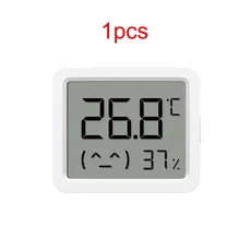 2025 샤오미 미지아 스마트 온습도 센서 3 미니 블루투스 전자 디지털 홈 앱용, 02 1pcs, 02 1pcs