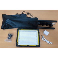 泰中星 新款充電式高亮LED照明燈 烤肉 黃/白雙光源 露營燈 直播補光燈擺攤燈 工作燈 夜市燈帳篷燈 照明燈, 1個