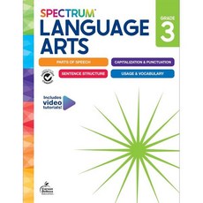 Spectrum Language Arts Workbook Grade 3