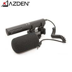 AZDEN 아즈덴 SMX-20 DSLR 카메라 캠코더 단일 지향성 초소형 스테레오마이크 촬영보조-마이크, 1개, 선택1