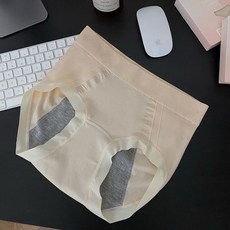 The Only Select 高腰石墨烯生理褲 防側漏設計 蜂巢暖宮 均碼, 膚, 膚