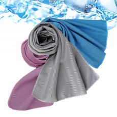 락앤락 아이스 쿨링타올 - 스포츠타월 운동.헬스수건 등산스카프, 핑크, 1개