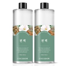 코코도르 디퓨저 리필, 편백, 500ml, 2개