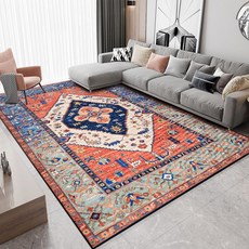 BRINCH 북유럽 패턴 논슬립 카페트