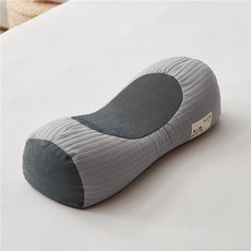 친환경 메밀베개 효도순면베개 46*20 1000g 잠잘오는 숙면베개, 그레이