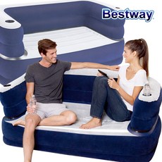 베스트웨이 BW 75058 디럭스 에어 소파/쇼파/에어쇼파/베드, 단품