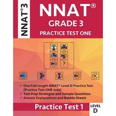 (영문도서) Nnat Grade 3 Nnat 3 Level D: Nnat Practice Test 1: Nnat3 - Grade 3 - Level D -... Paperback, Origins Publications, English, 9781948255837