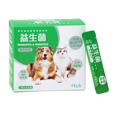 可蒂毛毛 犬貓益生菌 腸胃保健配方 專利BC30芽孢乳酸菌 30包, 1個, 犬貓通用益生菌/包