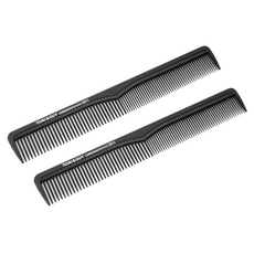 셀리본 강화 세라믹 카본콤 브러시 CPC-1104, 블랙, 2개