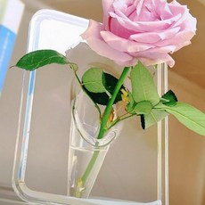 아크릴 꽃병 액자형 프레임 인테리어 식물 화분 거실 장식, GT 투명
