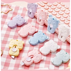 6개입 미니 포켓 베어 유틸리티 나이프 날카로운 칼날 안전 잠금 택배 상자 커터 종이칼 가정 사무실, 한개옵션2, 한개옵션1, 01 6 Piece Mixed Color