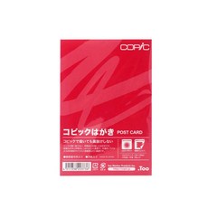 時代中西畫材 日本COPIC麥克筆專用空白明信片20入, 1個