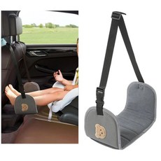 발 받침대 해먹 여행용 발걸이대 (성인/유아용) - 비행기 기차 버스 자동차 여행객을 위한 수면용 침대 발, 01 Blue, 1개