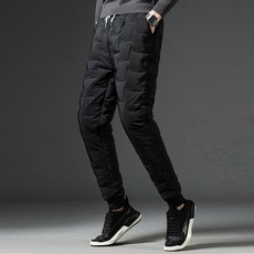 패딩 바지 겨울 팬츠 기모 배달 라이딩 작업 솜바지 방한, 노멀