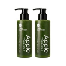 원더바스 버블 팩 클렌저 애플톡, 2개, 100ml