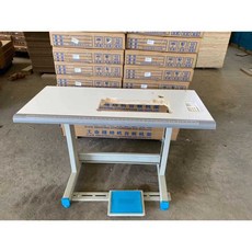 재봉틀다이 미싱 봉제대 작업대 미싱테이블 책상 테이블 선반 세트