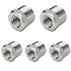 정담 스텐 부싱 수도 보일러 배관 부속 레듀샤 15AX10A 5개