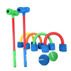 유치원 어린이 미니 게이트볼 공놀이 세트 가정 실내 스포츠게임 유아체육교구