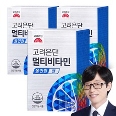 고려은단 멀티비타민 올인원 맨, 3개, 60정