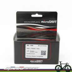 microSHIFT BSA-09 9速 飛機把 (支援SHIMANO), 1個