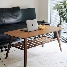 소파테이블 키높은 높은 대리석 유럽 테이블 빈티지 원목, A. 집회용, T. 원색 1006040