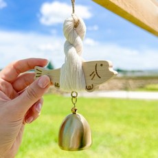 드오트 복을 부르는 맑은소리 액막이 명태 연말 액땜 새해 맞이 풍경 도어벨 문종