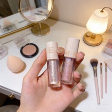 SWEET MINT 液體眼影 (5色可選) 閃粉亮片眼影液 臥蠶提亮, 粉香檳, 1個