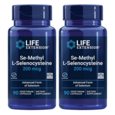 라이프익스텐션 Se-Methyl L-Selenocysteine 90캡슐 2개, 90정