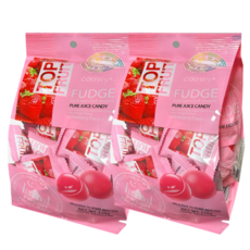 탑젤리 딸기 coowy 탑후르츠 퍼지 과일젤리, 320g, 2개
