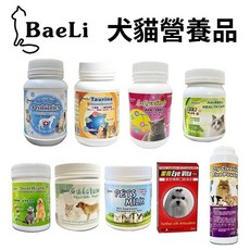 BaeLi 百粒 億菌源益生菌 優仕鈣磷粉 寵物奶粉 立骨美 牛磺酸 口服滴液 爽身除蚤粉 犬貓營養品, 爽身除蚤粉100g, 1個