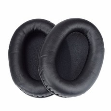 嘉義出貨 Cloud II皮質耳罩 適用於金士頓HyperX Cloud遊戲耳機罩 颶風 Silver 暴風耳機套一對裝, 黑色蛋白皮 一對裝, 1個