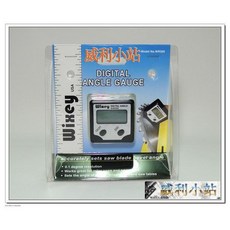 Wixey 數位角度計 0.1 度解析度 磁性底座, 1個