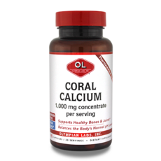OLYMPIAN LABS 珊瑚鈣膠囊 1000mg, 90顆, 1罐