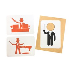 JL매직 미니 공중부양 분리 탈출 마술 도구 위대한마술사, 1세트