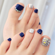 엘씨 셀프 페디큐어 붙이는 네일팁 패디팁 인조발톱팁, 패디팁_PT413, 1개