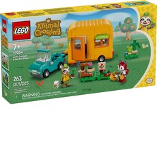 LEGO 77054 Animal Crossing Leif's Caravan & Garden Shop, 1個, 混色