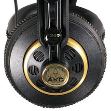 AKG K240 Studio 專業監聽耳機, 黑金, K240Studio