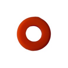 4個輪胎網球拍硅膠減震器弓瞄架瞄頭平衡杆減震複合反曲避震, 無標輪胎橘色4個, 1個