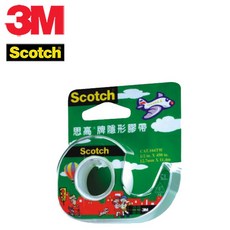 3M 104 (No.104A) 隱形膠帶 輕便膠台 12.7mm*11.4M, 1個