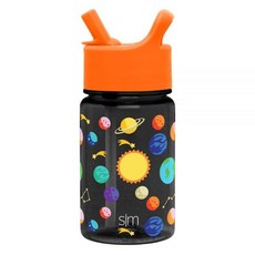 Simple Modern 트리탄 키즈 플라스틱 물병 355ml (12 oz) 누수방지 빨대 뚜껑 포함 BPA 프리 유아용 공사중, 커버 뚜껑 | 355ml(12온스)