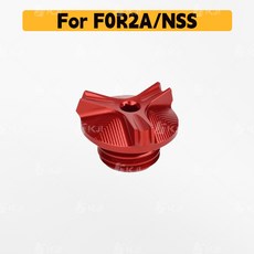 혼다 NSS FORZA 350/300/250/150/125 엔진 오일 필러 캡 탱크 엔드 커버 액세서리 부품, [03] RED