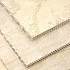 아이베란다 옹이없는 미송 합판 상판 나무판 스트링아트 더글러스 무절 두께 12mm, 1개, 100x100mm