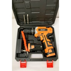 希爾達 鋰電衝擊鑽 16.8V 1.3AH雙電塑盒, 1個, 希爾達16.8V衝擊鑽1.3AH雙電塑盒