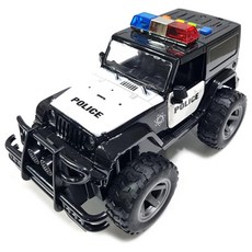 유아 사이렌 불빛 소리나는 대형 경찰차 자동차 장난감 남자아이선물, 1개