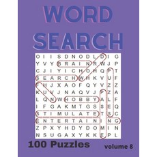 (영문도서) Word Search Puzzle Book Vol. 8: A fun and entertaining way to stimulate your brain or just pa... Paperback, Independently Published, English, 9798422681358