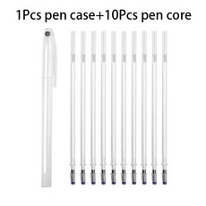 열 지워지는 원단 마킹 펜 퀼팅 바느질 의류 제작 재봉 재봉사용 분필, 1개, 3. 11Pcs White