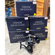 桃園東區釣具 SHIMANO STRADIC SW 紡車捲線器 24年新款 鐵板 路亞 海釣專用, SW6000HG (047410)