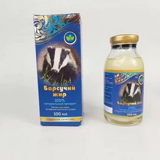 러시아 수입 오소리 추출기름 기름 흉터효능, 2개, 100g