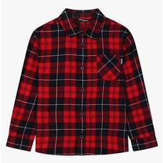 인디고뱅크키즈 레드 체크 셔츠 IKYC23W02